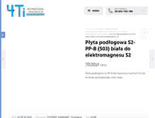 Tablet Screenshot of 4ti.com.pl